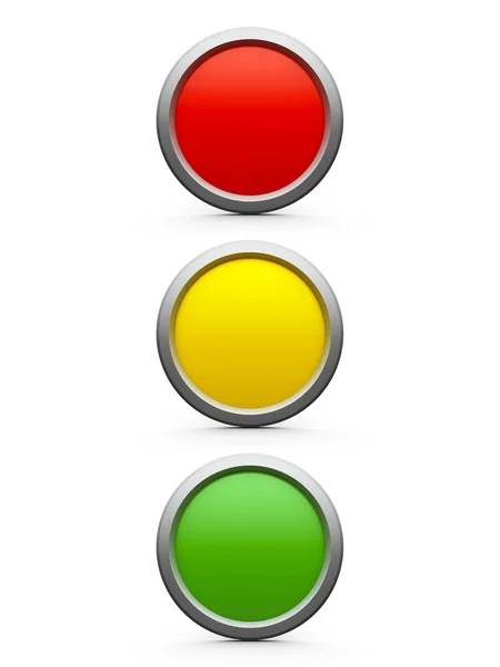 Icon traffic lights — Stock Photo, Image