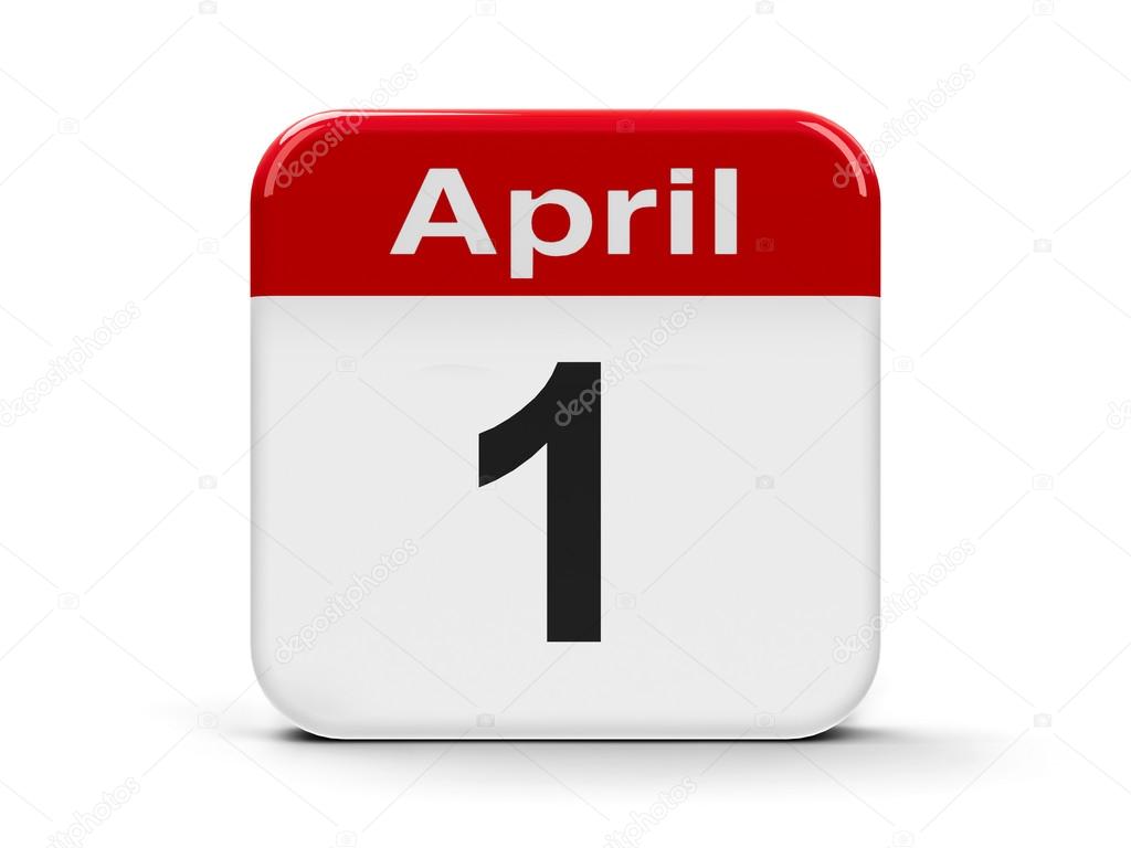 1st April calendar