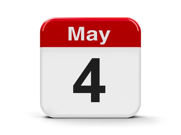 4 maggio Calendario — Foto Stock