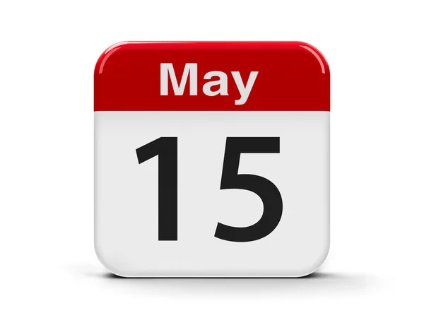 15th May Calendar — Stock Photo, Image