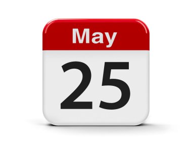 25 Mayıs takvim