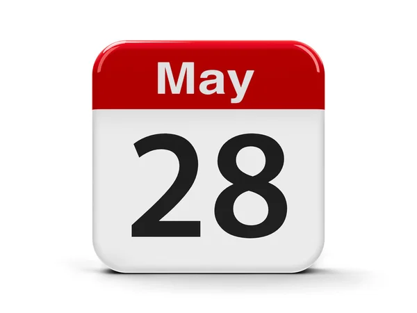 28. Mai-Kalender — Stockfoto