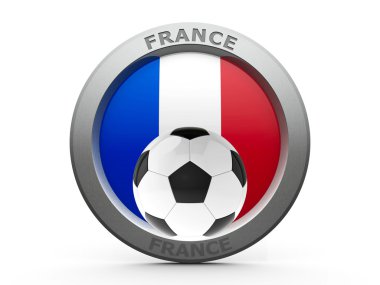 Simge - Fransa futbol ile bayrağı