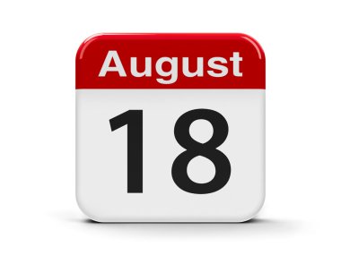 18 Ağustos takvim