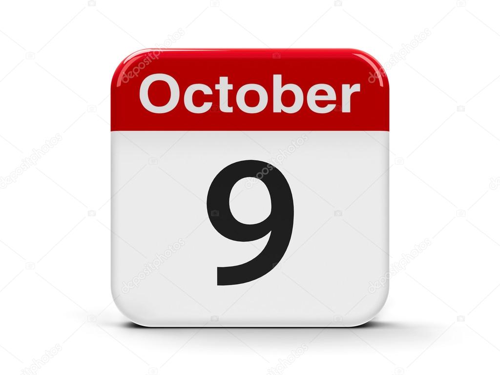 9th October Calendar