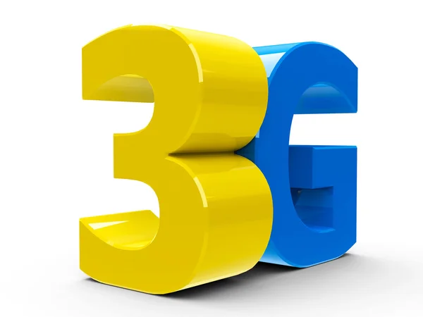 3G icon isometry — Stock Photo, Image