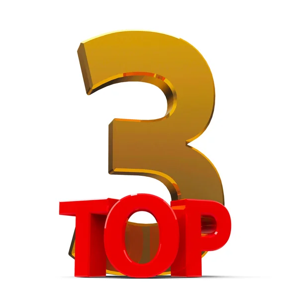 Top 3 — Zdjęcie stockowe