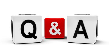 Questions and answers clipart
