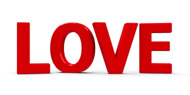 Kırmızı aşk simgesi