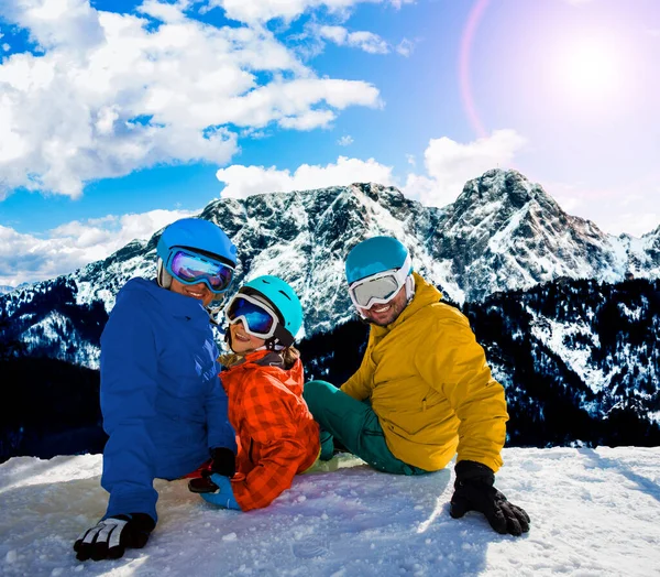 Lyžování Zakopane Upravená Lyžařská Dráha Pod Giewontem Tatry Polsko — Stock fotografie