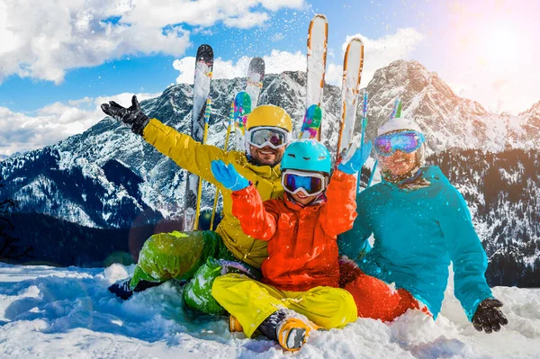 Ski Zakopane Groomed Sípálya Alatt Giewont Tatry Lengyelország — Stock Fotó