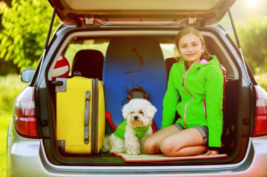 Summer holiday, Travel - family ready for the travel for summer 