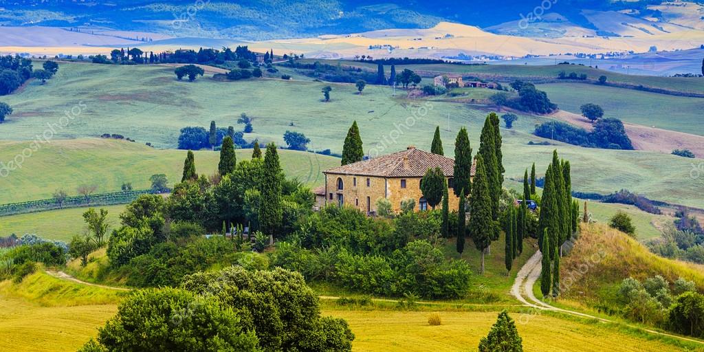 Tuscany, Italy - San Quirico d'Orcia – Stock Editorial Photo © Gorilla ...