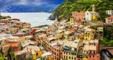 Vernazza, Cinque Terre, Italy clipart