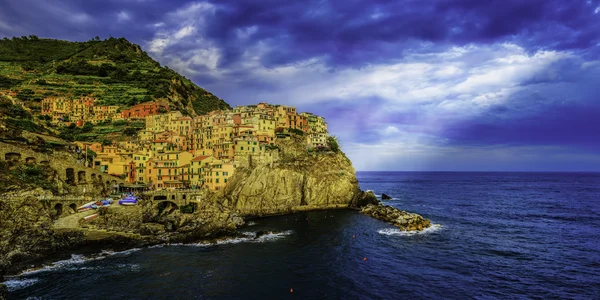 Cinque Terre, Manarola - İtalya — Stok fotoğraf