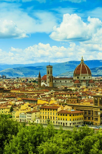 Florence, İtalya - şehir görüntüsü — Stok fotoğraf