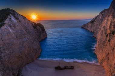Batık Koyu, Navagio - Zakynthos, Yunanistan