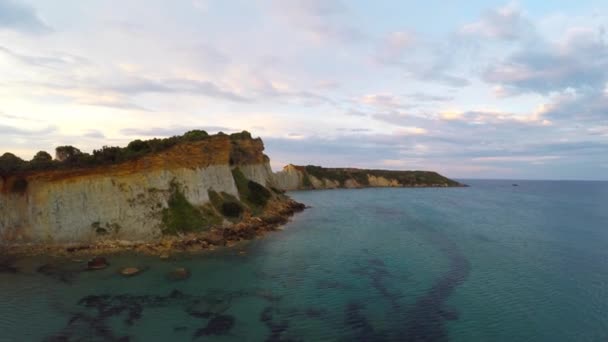 Vasilikos, Gerakas Beach - Zakynthos, Grekland — Stockvideo