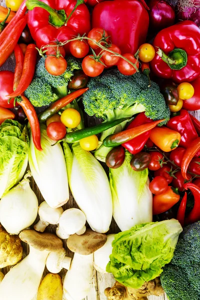 Varie verdure fresche — Foto Stock
