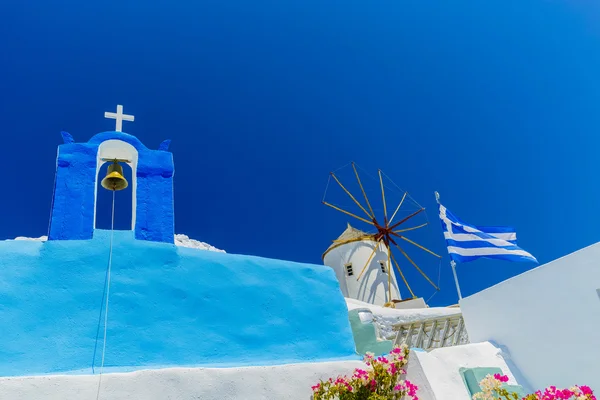 Oia typical architecture — Stock Photo, Image