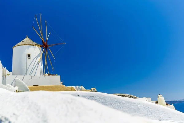 Oia tipik mimari — Stok fotoğraf