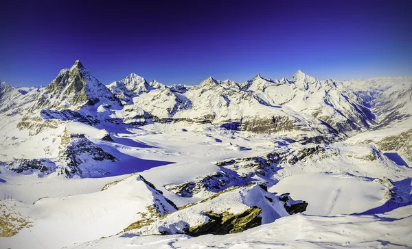 Monte Bianco e Chamonix — Foto Stock