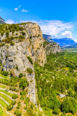 güzel dağlarda Arco, Trentino, İtalya