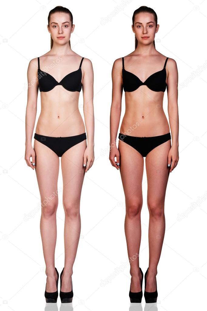 Tan before and after. Stock Photo by ©kotin 102025122