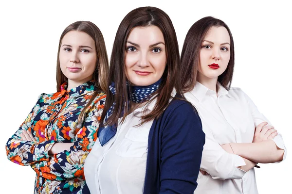 Tres mujeres jóvenes —  Fotos de Stock