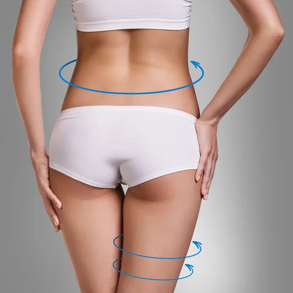 Body with the arrows cycle — Stock Photo, Image