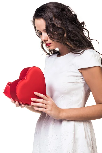 Woman in dress — Stock Photo, Image