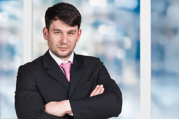 Portrait of a handsome business man — Stock Photo, Image