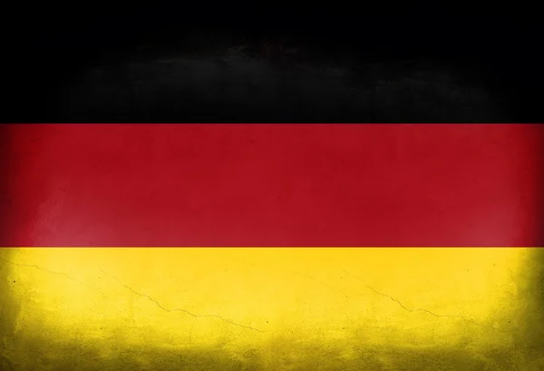 Vintage flag of Germany — Stock Photo, Image