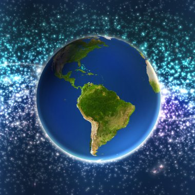 Seyyare yerküre gece yıldız.