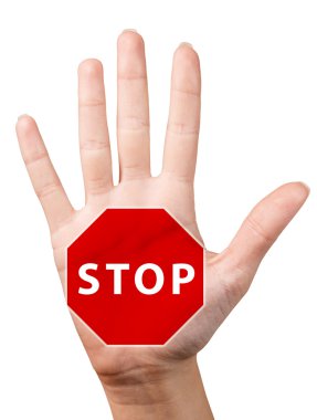 Elle çizilmiş yol işaretleri.