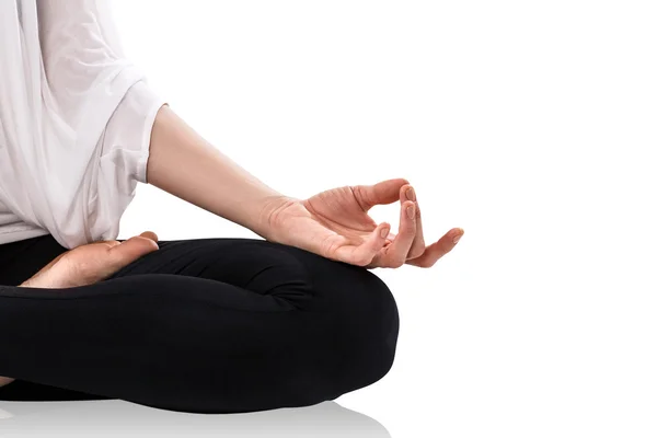 Kadının elleri meditasyon — Stok fotoğraf