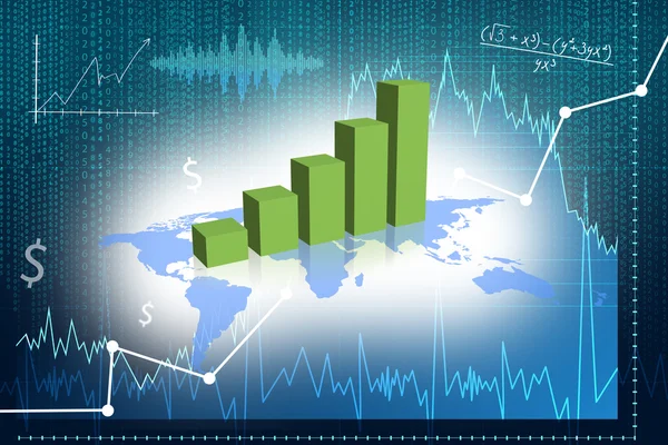 Foreign exchange market. Elements of this image furnished by NASA. — Stock Photo, Image