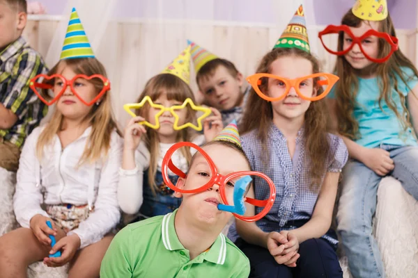 Grupp av barn — Stockfoto