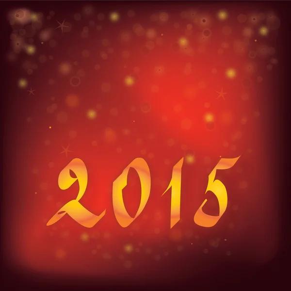 Wektor szczęśliwego nowego roku 2015 — Wektor stockowy
