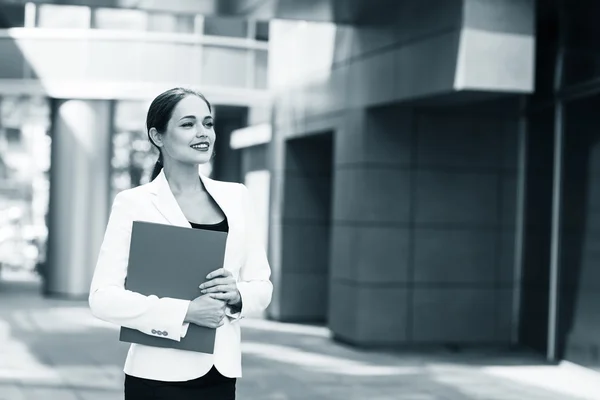 Joven empresaria — Foto de Stock