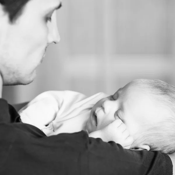 Father with baby — Stock Photo, Image