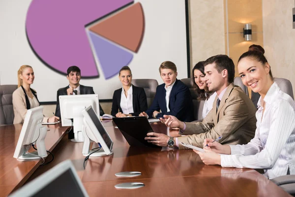 Businesspeople At The Meeting — Stock Photo, Image