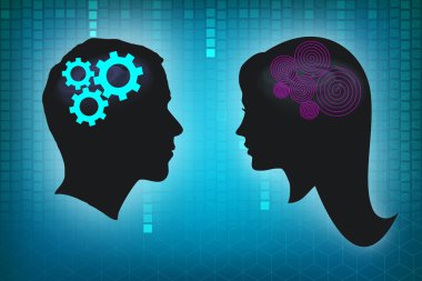 adam kafa dişli ile