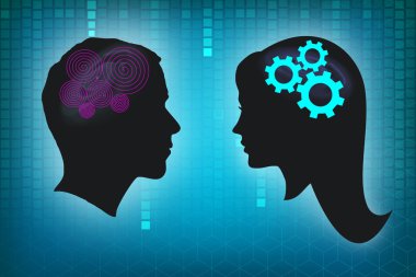 adam kafa dişli ile