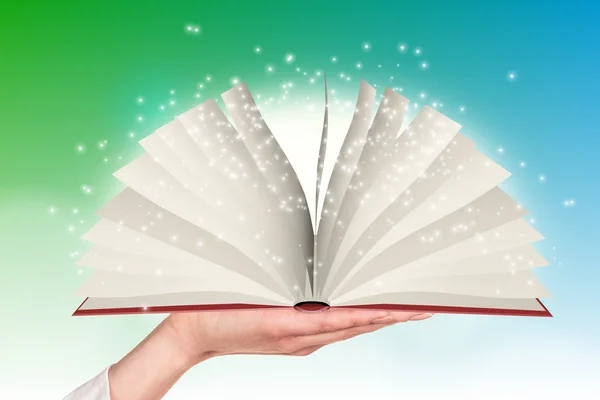 Colorful open book — Stock Photo, Image