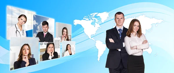 Diverse businesspersons — Stock Photo, Image