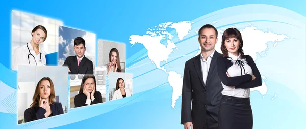 Diverse businesspersons — Stock Photo, Image