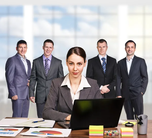 Gente de negocios trabajando — Foto de Stock