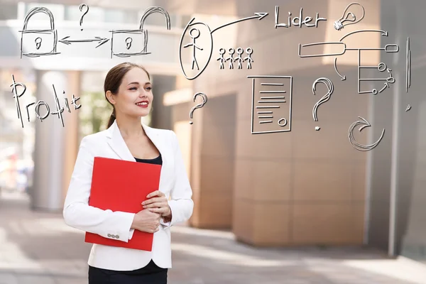 Young businesswoman — Stock Photo, Image