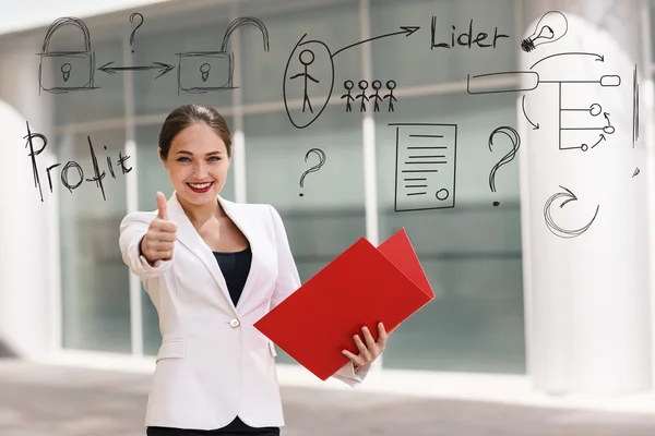 Young businesswoman — Stock Photo, Image